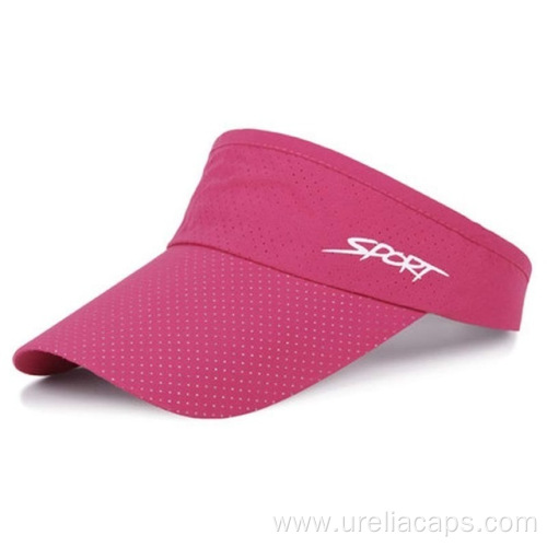 Sun visor with print logo